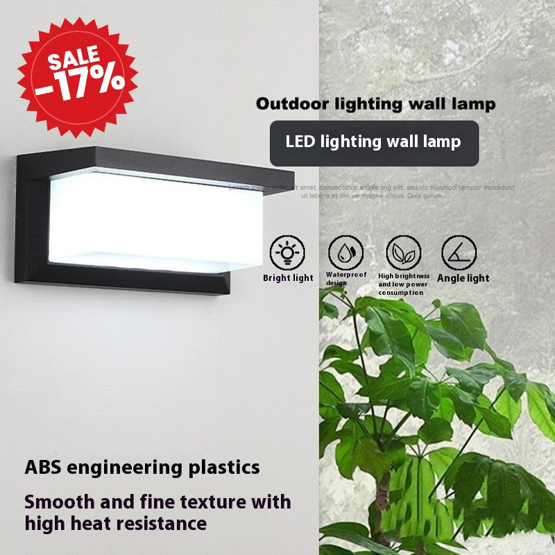 Modern Outdoor Wall Lantern - SALE -17%