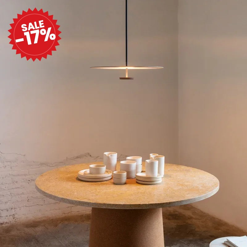 Minimalist Arc Ring Pendant Light - SALE -17%