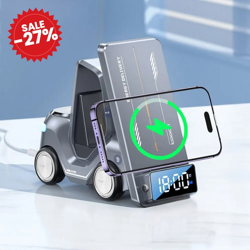 5-in-1 Forklift Design Wireless Charger - SALE -27%