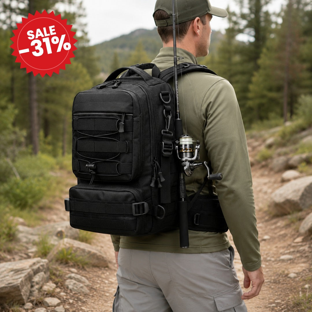 Compact Tactical Fishing Backpack - SALE -31%