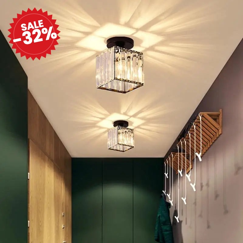 Glass Ceiling Light - SALE -32%