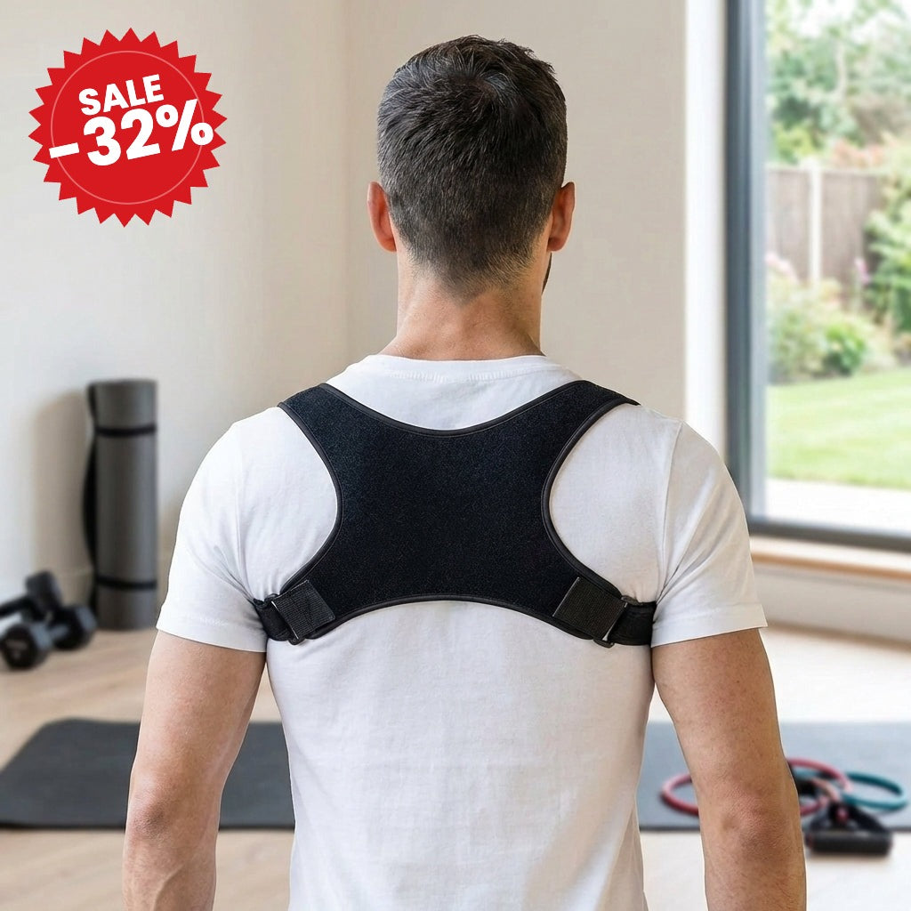 Adjustable Shoulder Posture Corrector Back Brace - SALE -32%