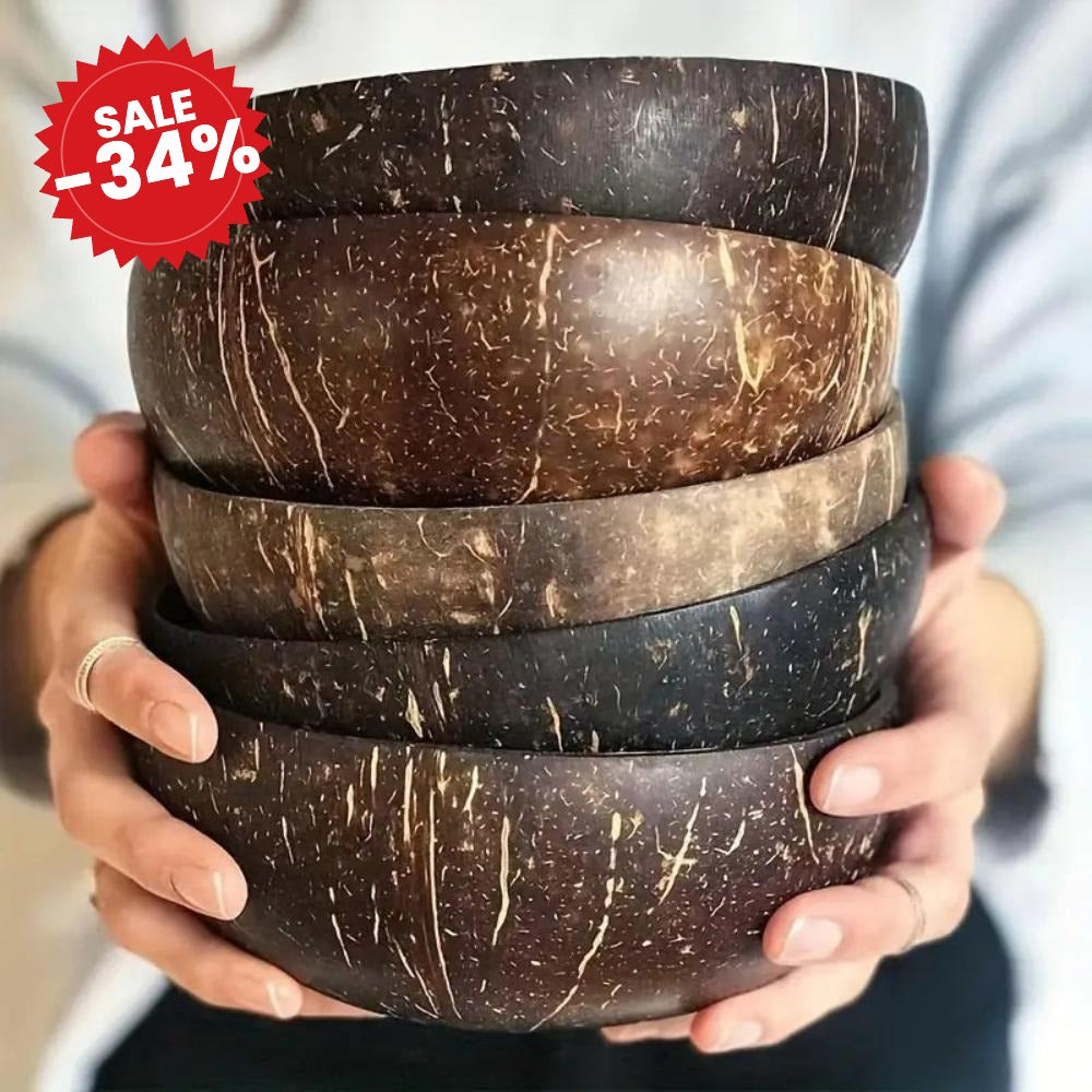 Handcrafted Coconut Bowls - SALE -34%