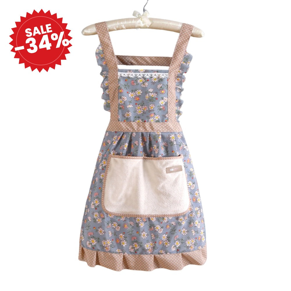 Sweet Flora Kitchen Apron - SALE -34%