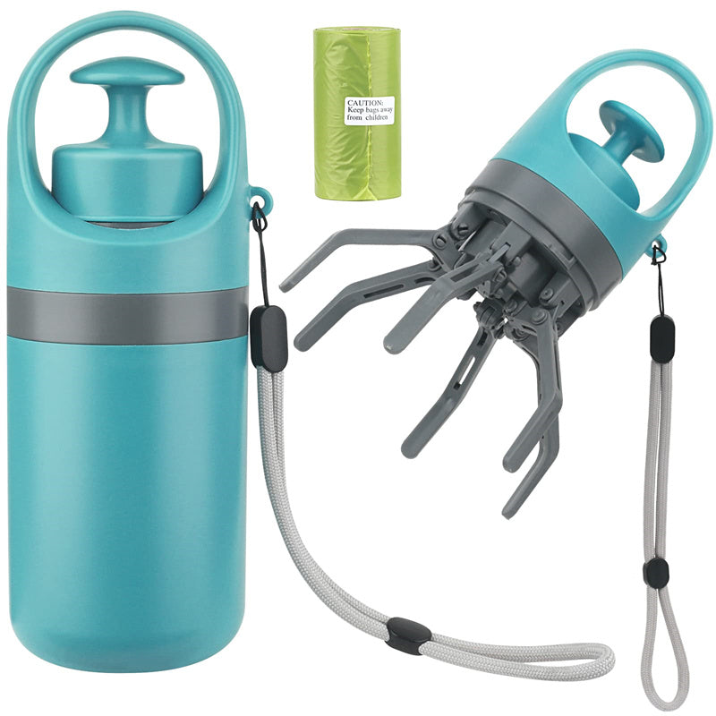 Portable Dog Pooper Scooper with Built-in Bag Dispenser | Compact Design for Easy Waste Cleanup 10