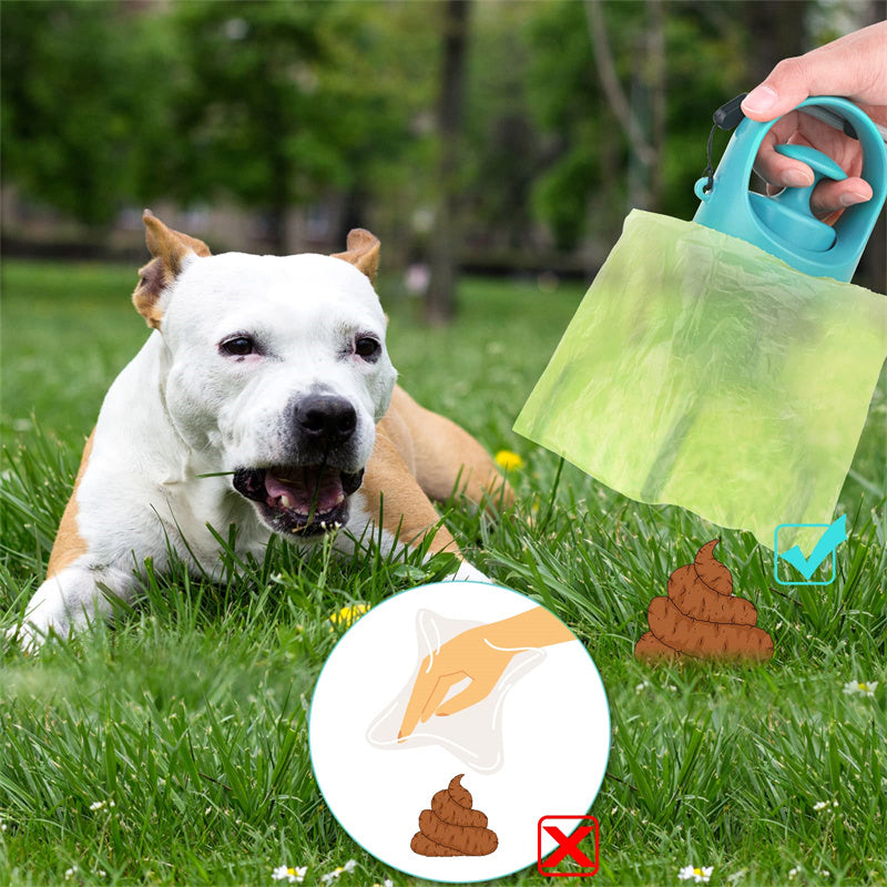 Portable Dog Pooper Scooper with Built-in Bag Dispenser | Compact Design for Easy Waste Cleanup 9