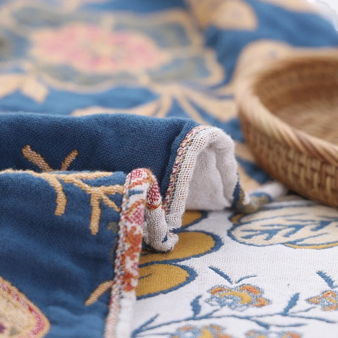 Summer Throw Blanket | Floral