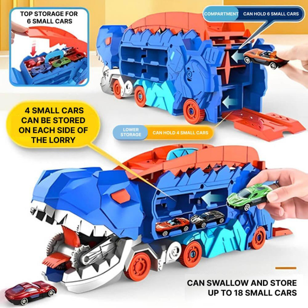 Dinosaur Truck 3-in-1 Toy Car & Transporter