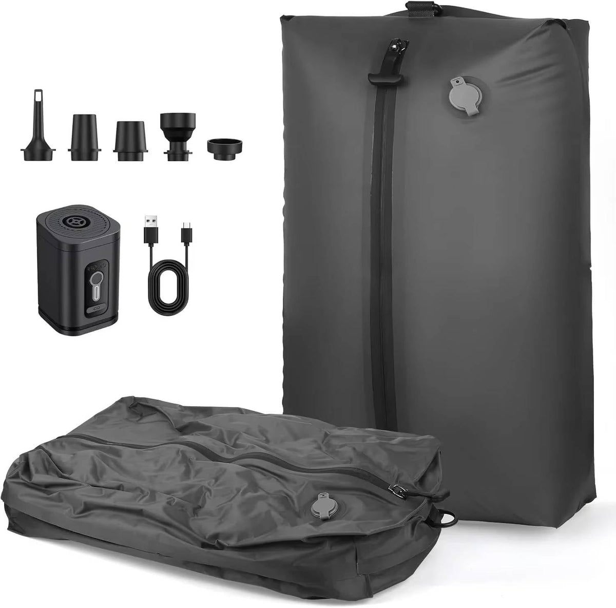 Travel Vacuum Pump And Two Bags - Professional Kitchen | Home Cooking | Food Prep