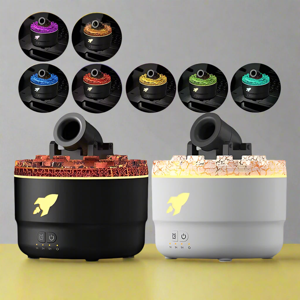 Volcanic Crack Light Cannon Humidifier - Multi-Function | Food Prep | Chef Quality