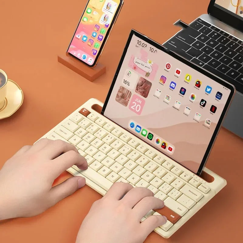 Wireless Bluetooth Tablet Keyboard - Multi-Function | Chef Quality | Food Prep