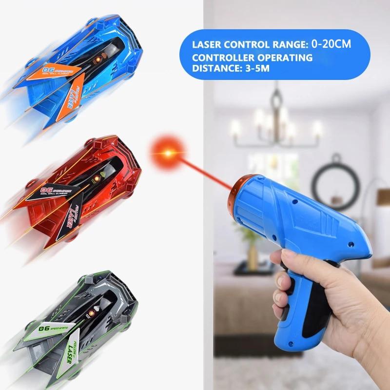 Kids Laser Remote Control Wall Climbing Car