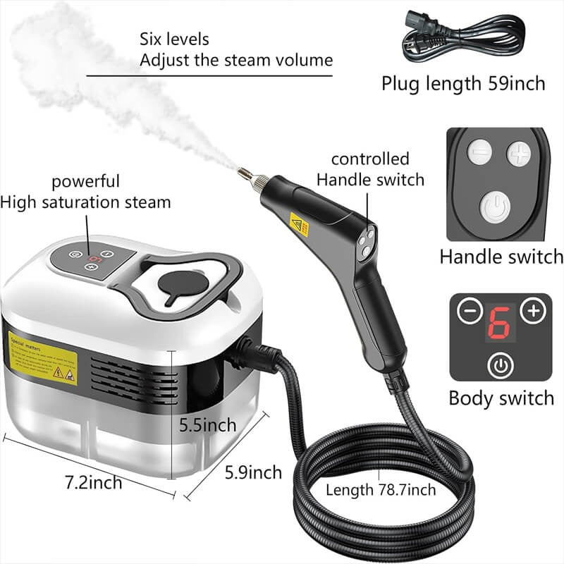 1500W High Pressure Steam Cleaner