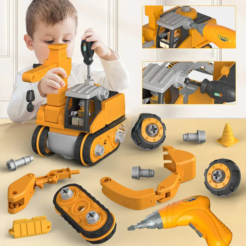 Kids Take Apart Toy Vehicle Building Kit