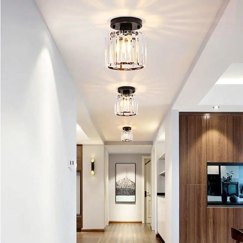 Glass Ceiling Light | Sparkling Ceiling Accent