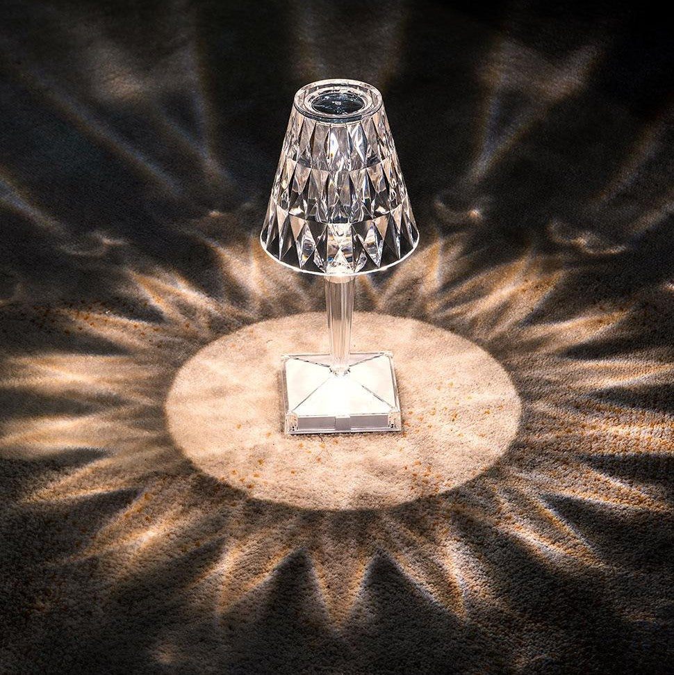Crystal-Effect Table Lamp | Sparkling Ambient Light