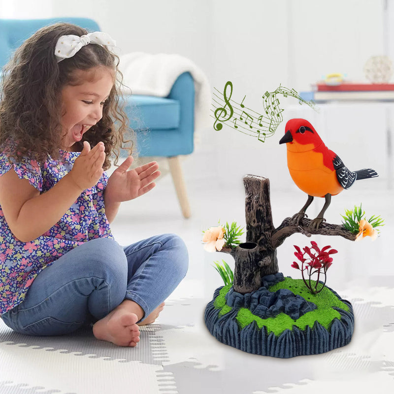 Kids Voice Activated Chirping Bird Toy