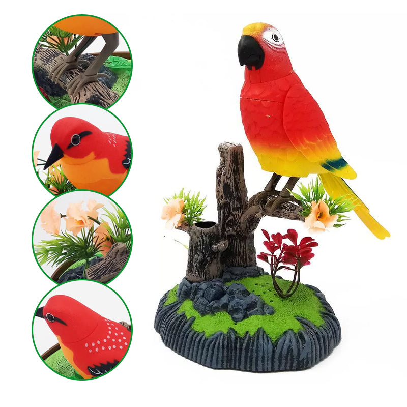 Kids Voice Activated Chirping Bird Toy