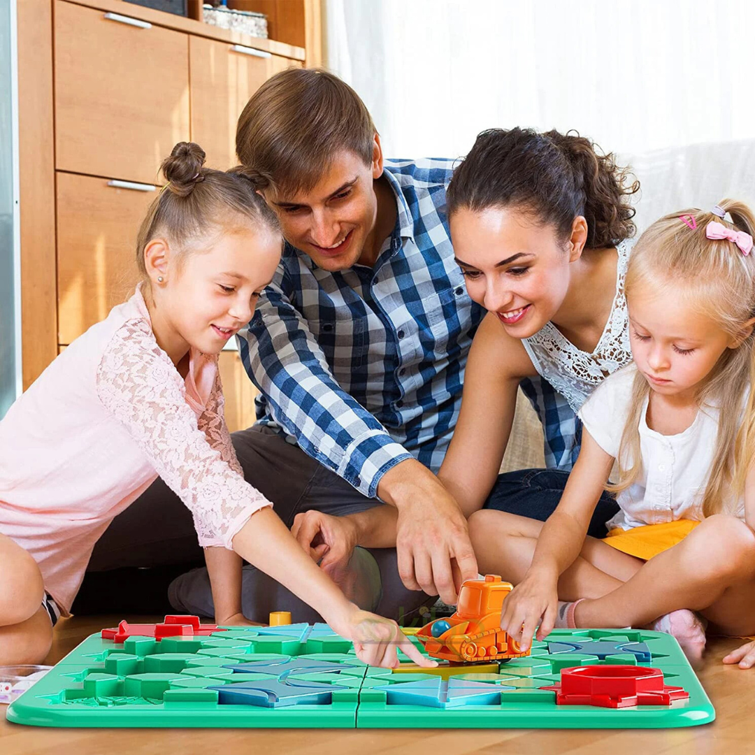 Kids Montessori Logic Road Building Puzzle Game