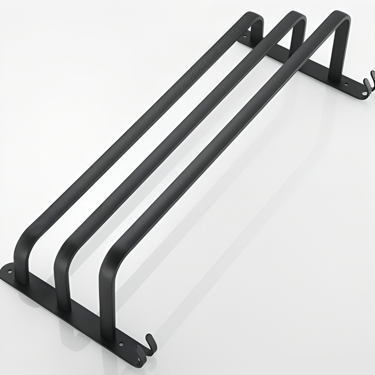 Wall-Mounted Towel Rack | Space-Saving Aluminium Design
